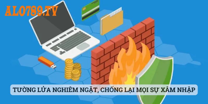 Tường lửa nghiêm ngặt, chống lại mọi sự xâm nhập